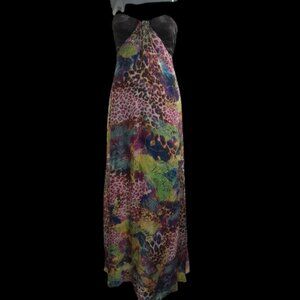Hailey Logan by Adrianna Papell Strapless Maxi Dress - Size 3/4